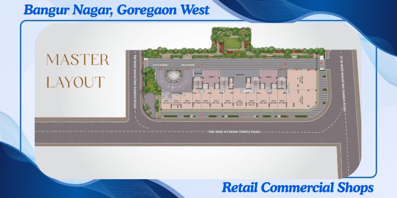 Retails Shops Bangur Nagar Goregaon West.